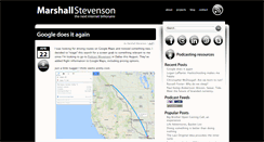 Desktop Screenshot of marshallstevenson.ca
