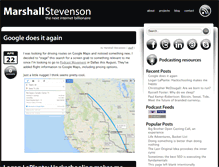 Tablet Screenshot of marshallstevenson.ca